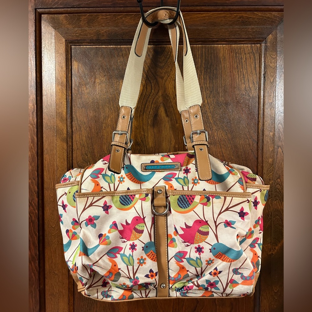 Lily Bloom Tweety Twig travel/tote bag - Picture 1 of 7
